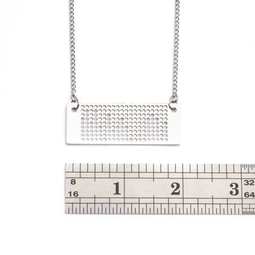 Ada Lovelace Necklace with ruler