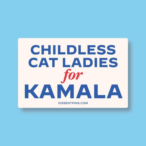 Childless Cat Ladies Sticker mock ups