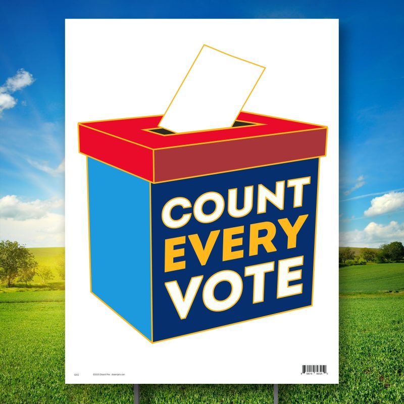 CountEveryVoteYardSignongrass