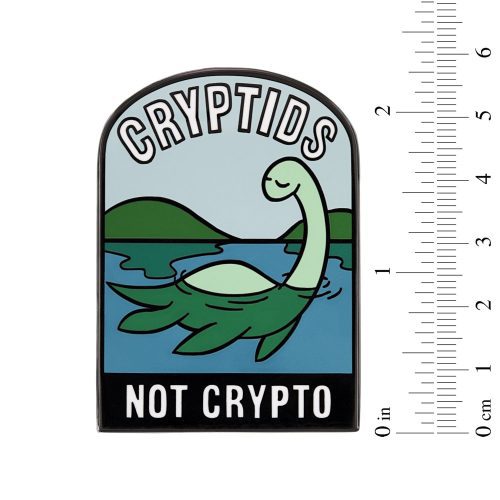 CryptidsNotCryptoPinonwhitewithruler