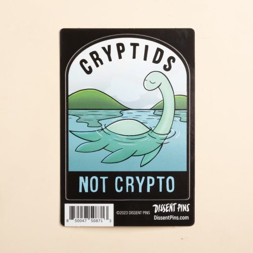 CryptidsNotCryptostickeronbackingonbeige1500x1500