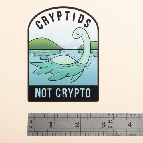 CryptidsNotCryptostickerwithruler1500x1500