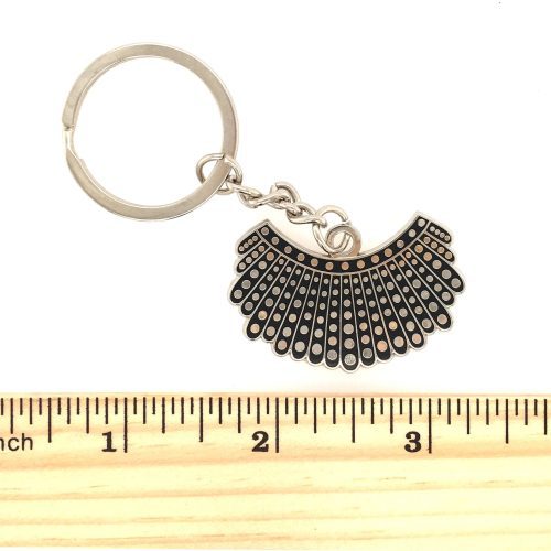 Dissent Collar Keychain with ruler