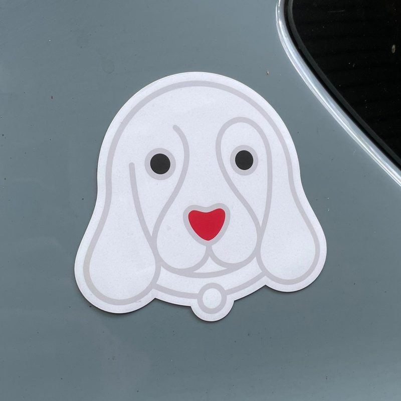 Dog Rescue Car Magnet on Car 1500x1500 78edabec deef 47ff 8e68 88f4041b2b9e