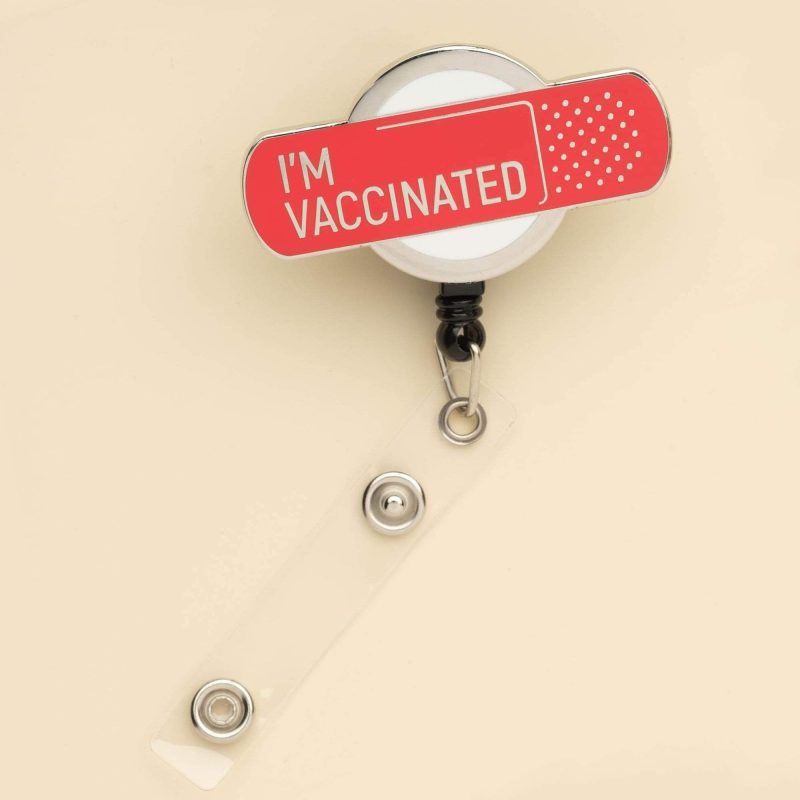 I mVaccinatedBadgeReelonColor