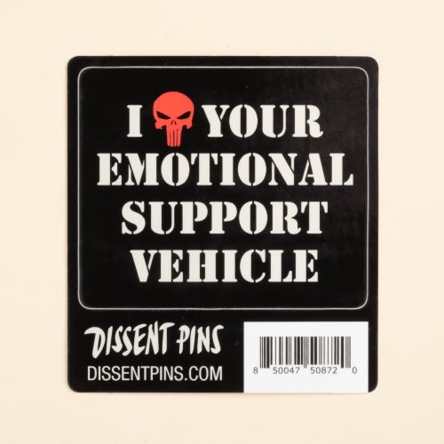 IheartYourEmotionalSupportVehiclesmallstickeronbackingonbeige1500x1500