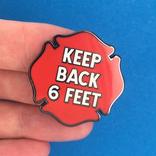 KeepBack6FeetPininhand