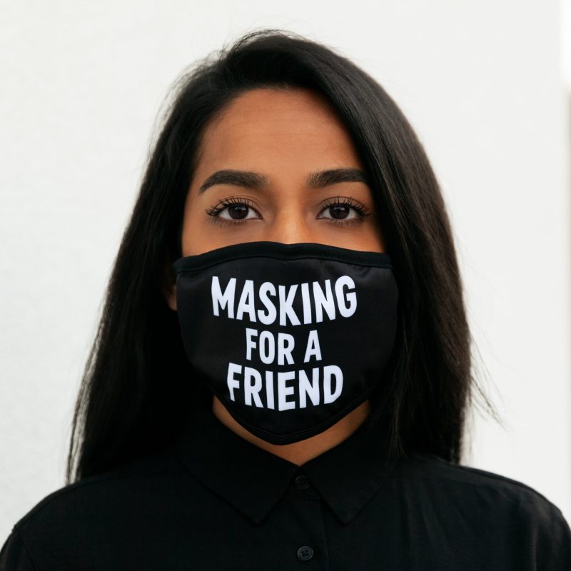 MaskingforaFriendMask black