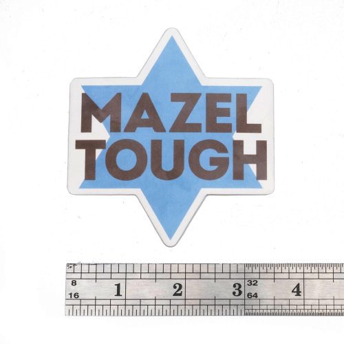 MazelToughStickerwithruler