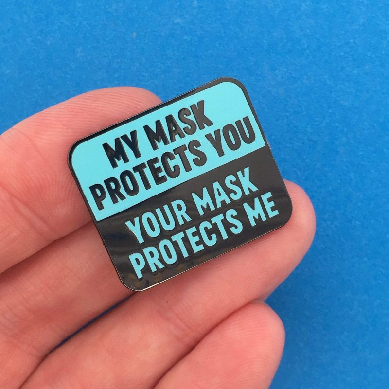 MyMaskProtectsYouMagnet onhand