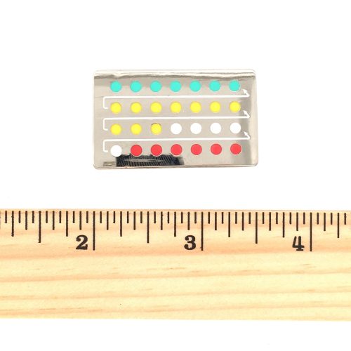 Pill Pin Calendar Pack with ruler