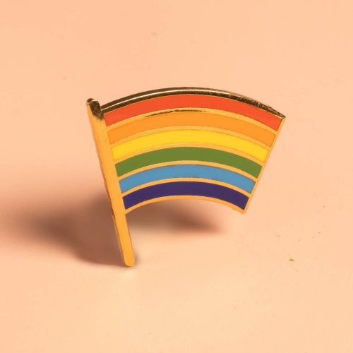 Pride Flag Pin cropped