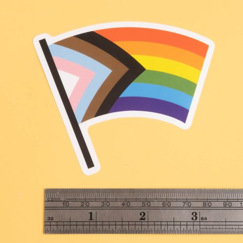 ProgressPrideFlagStickerwithruler bf55658d e197 4c8b abad 218bc93f450a