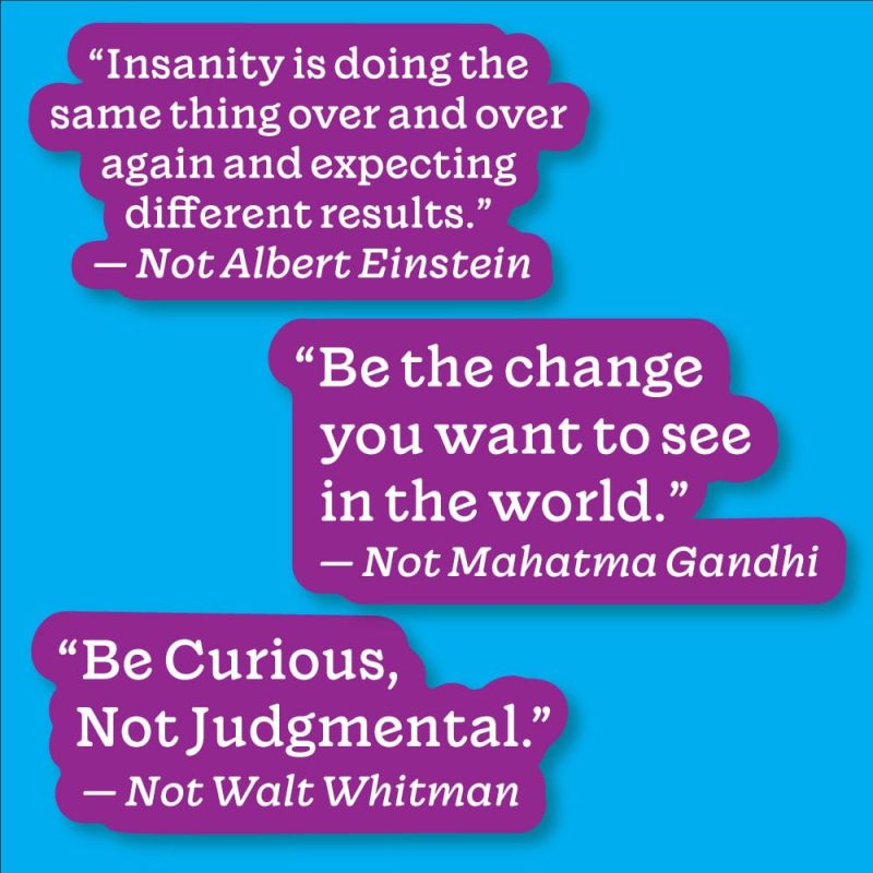 Quotes Mock ups Whitman Einstein Gandhi