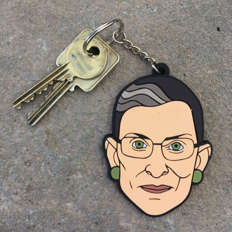 RBG Keychain with keys