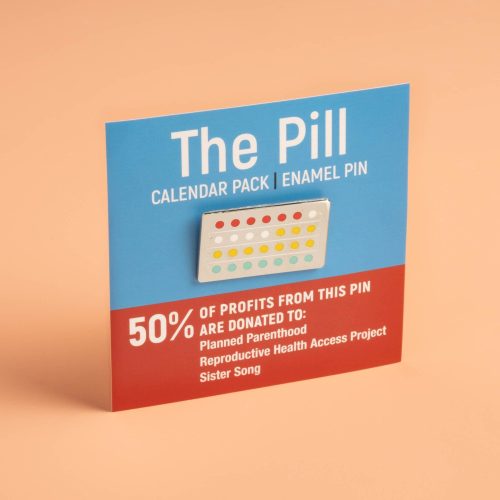 The Pill Pin Calendar Pack on card