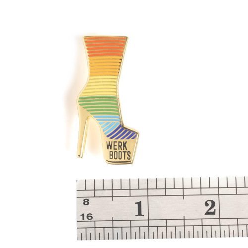 Werk Boots Pin Pride Edition with Ruler