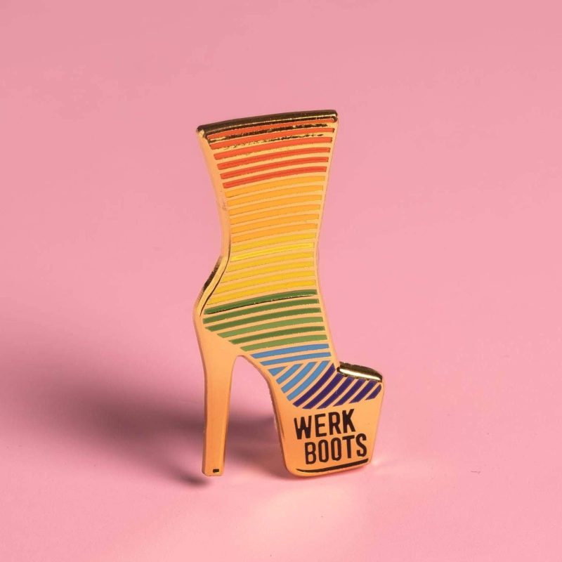 Werk Boots Pin Pride Pride Edition