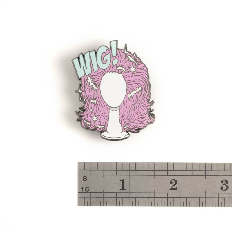 Wig Pin with ruler