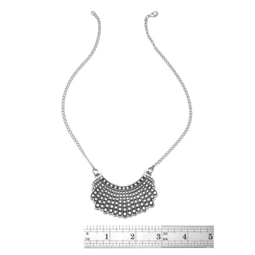 XLDissentCollarNecklace White Ruler